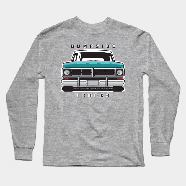 1967-1972 bumpside series truck Long Sleeve T-Shirt by RBDesigns